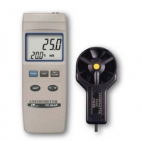 Anemómetro de veleta + temperatura YK-80AP