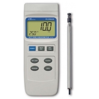 Anemómetro de hilo caliente, velocidad, flujo y temperatura YK-2004AH