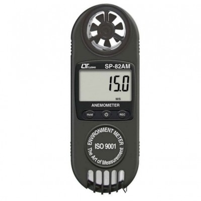 Anemómetro de bolsillo, 2 en 1, velocidad y flujo SP-82AM