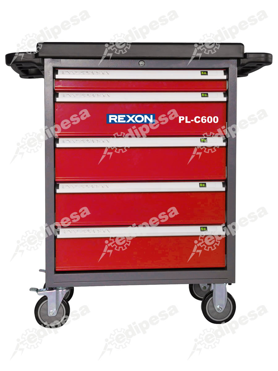 Gabinete Rodante REXON PL-C600 35 pulg 5 gavetas