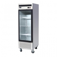 Refrigerador Acero Inox. 1 puerta vidrio VENTUS VR1PS-700V