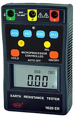 TELURÓMETRO DIGITAL DE 3 CABLES SEW- 1620ER
